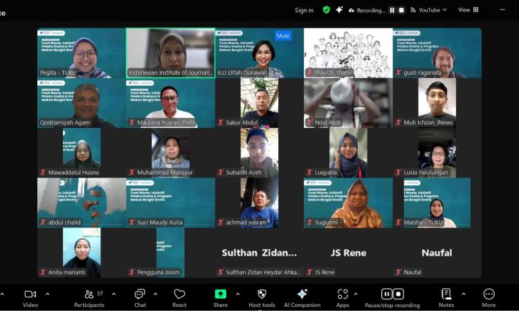 Diskusi Online IIJ dan Envmission